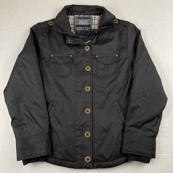 Nils Ski Jacket Women’s 10 Insulated Waterproof 8,000mm Breathable Herringbone - Picture 1 of 13